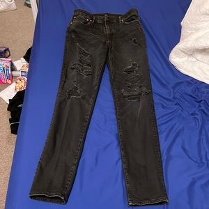 American Eagle ripped skinny jeans size 30/32